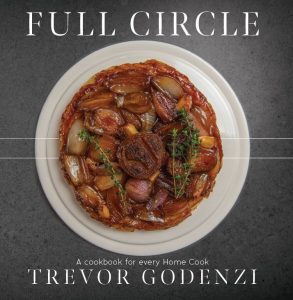 Self published cookbook by author and chef Trevor Godenzi